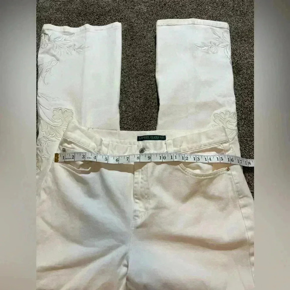 Ralph Lauren vintage embroidered patterned jeans - Picture 4 of 5